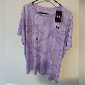 NWT UNDER ARMOUR TEE - 3X purple